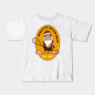 Sasquatch Squash Squad Kids T-Shirt